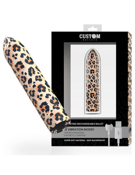 CUSTOM BULLETS - LEOPARD MAGNETIC 10 INTENSYVUMŲ