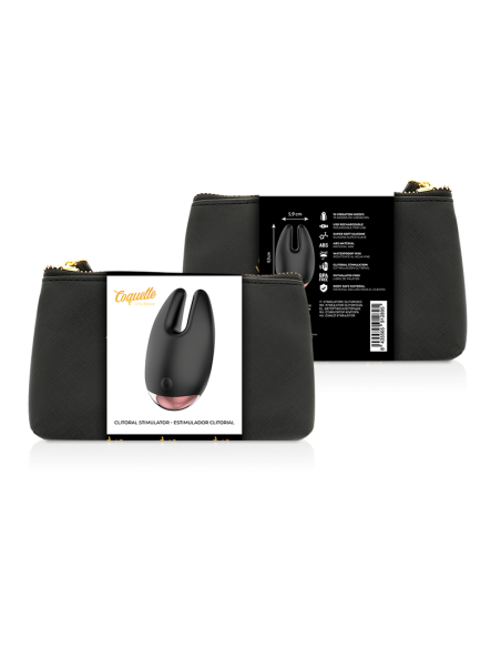 COQUETTE CHIC DESIRE - CLITORIAL STIMULATOR BLACK - GOLD