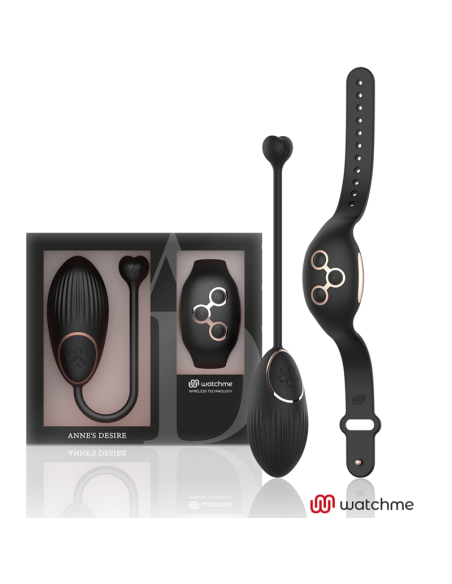 ANNES DESIRE - EGG REMOTE CONTROL TECHNOLOGY WATCHME BLACK-GOLD