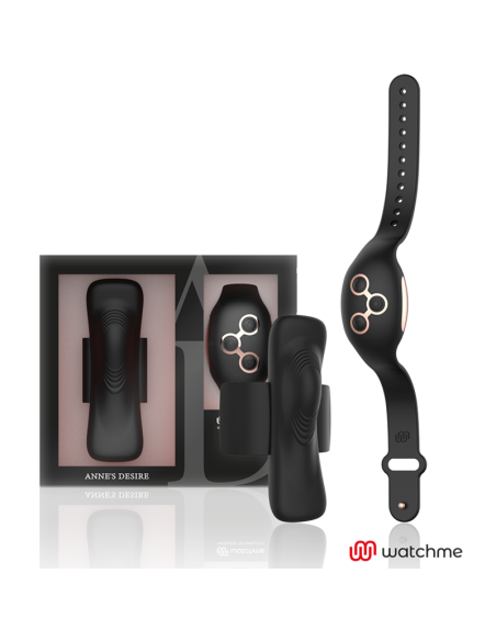 ANNES DESIRE - PANTY PLEASURE TECNOLOG A WATCHME BLACK-GOLD
