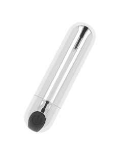 OHMAMA - SIDABRINĖ VIBRUOJANTI KULKA 8 CM
