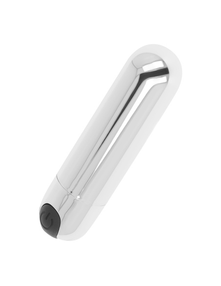 OHMAMA - SILVER VIBRATING BULLET 8 CM