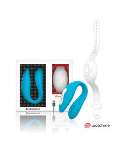 WEARWATCH - WATCHME DUAL TECHNOLOGY VIBRATOR INDIGO-SNOW