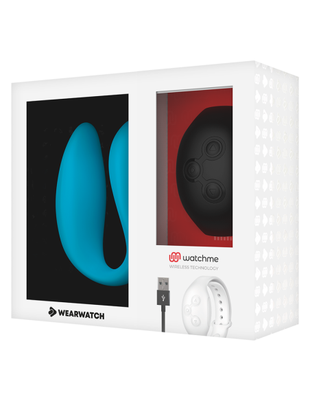 WEARWATCH - WATCHME DUAL TECHNOLOGY VIBRATOR INDIGO - JET