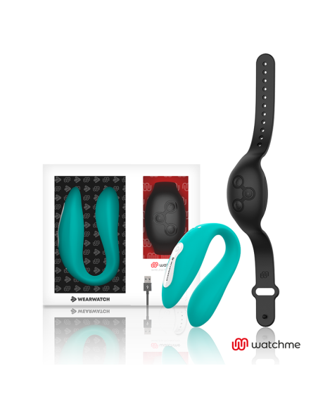 WEARWATCH - DVIGUBOS TECHNOLOGIJOS VIBRATORIUS WATCHME AQUAMARINE - JET
