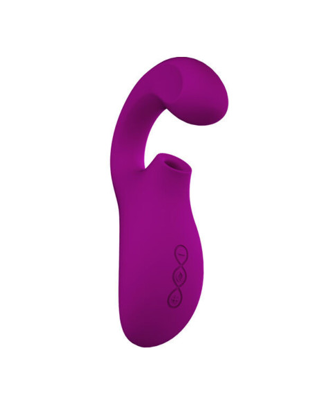 LELO - ENIGMA dvigubo siurbimo stimuliavimo violetinis masažuoklis