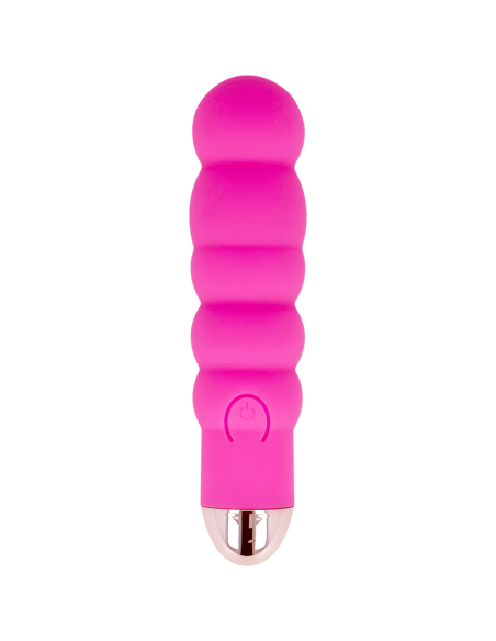 DOLCE VITA - RECHARGEABLE VIBRATOR SIX PINK 7 SPEEDS