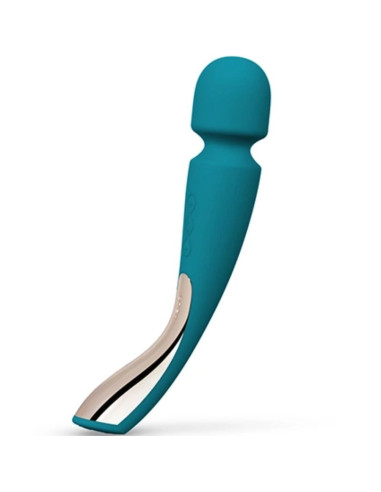 LELO - SMART MEDIUM WAND 2 VANDENYNO MĖLYNOS SPALVOS MASAŽUOKLIAI