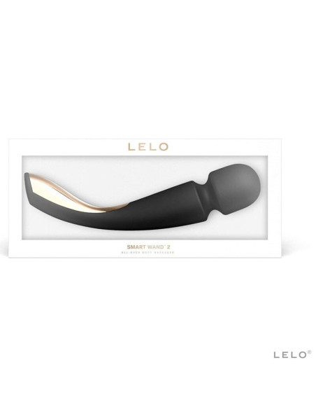 LELO - IŠMANUSIS VIDUTINIS MASAŽUOJAMASIS ĮRENGINYS 2 JUODOS LAZDELĖS