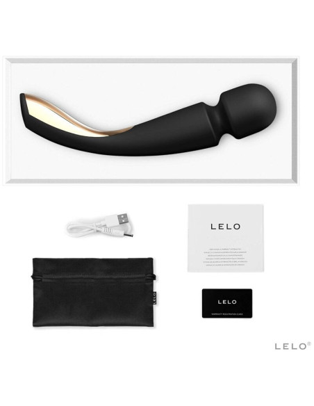 LELO - IŠMANUSIS VIDUTINIS MASAŽUOJAMASIS ĮRENGINYS 2 JUODOS LAZDELĖS