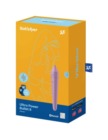 SATISFYER - ULTRA POWER BULLET 8 LILAC