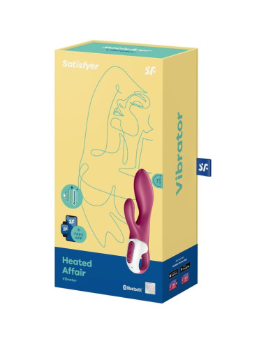 SATISFYER – ŠILDOMAS „AFFAIR GSPOT“ VIBRATORIUS ŽAIDIMAS