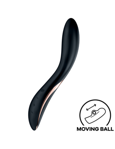 SATISFYER - RITINANTIS SPROGIMO TAŠKO VIBRATORIUS ŽIEDAS