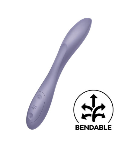 SATISFYER - G-SPOT FLEX 2 MULTI VIBRAATORIUS VIOLETINIS