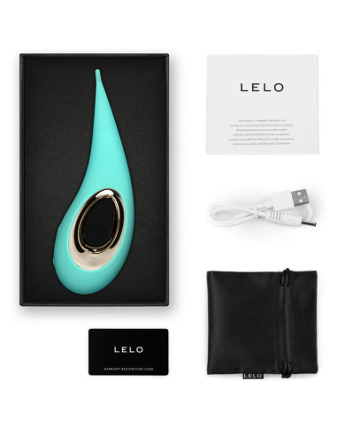 LELO - DOT CLITORIS STIMULATOR - AQUA GREEN