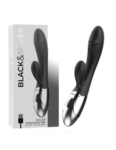 BLACKandSILVER - KALEB STIMULIATORIUS VIBRACIJOS