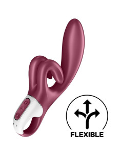 SATISFYER - TOUCH ME RABBIT VIBRATION RED 2