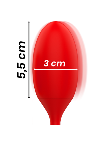 MIA - TOSCANA DOUBLE PLEASURE WAND VIBRATING EGG