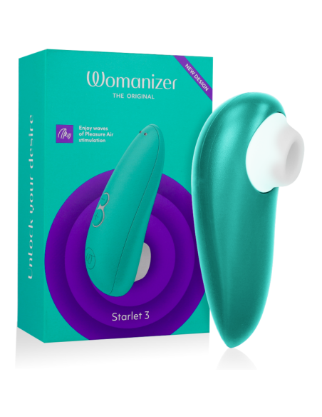 WOMANIZER - STARLET 3 klitorio stimuliatorius turkio spalvos