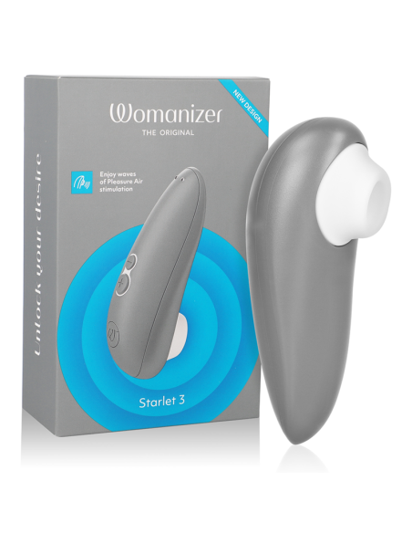 WOMANIZER - STARLET 3 CLITORAL STIMULATOR GRAY
