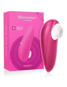 WOMANIZER - STARLET 3 CLITORAL STIMULATOR PINK