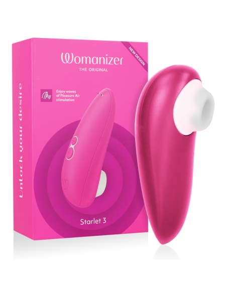 WOMANIZER - STARLET 3 CLITORAL STIMULATOR PINK