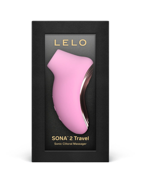 LELO - SONA 2 KELIONINIS GARSINIS KLITORIO MASAŽUOTUVAS, ROŽINIS