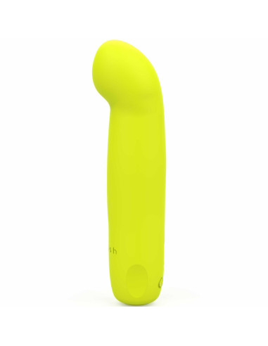 B SWISH - BCUTE CURVE INFINITE CLASSIC įkraunamas silikoninis vibratorius, geltonas