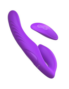 FANTASY FOR HER - DOUBLE PENETRATION VIBRATOR REMOTE CONTROL 9 VIOLET LEVELS