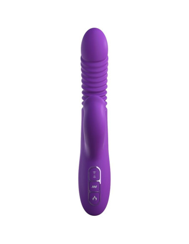 FANTASY FOR HER - CLITORIS STIMULATOR WITH HEAT OSCILLATION AND VIBRATION FUNCTION VIOLET