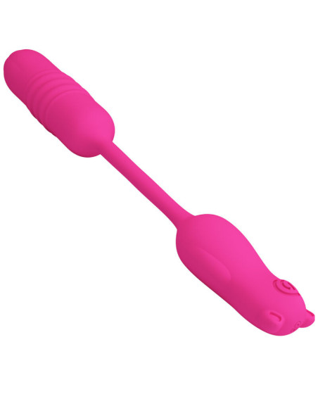 PRETTY LOVE - NOBIKUMA PINK SILICONE VIBRATING BULLET