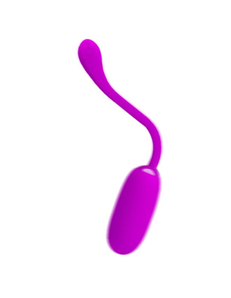 PRETTY LOVE – JULIUS VANDENIUI ATSPARUS ĮKRAUNAMASIS VIBRUOJAMAS KIAUŠINIS, VIOLETINIS