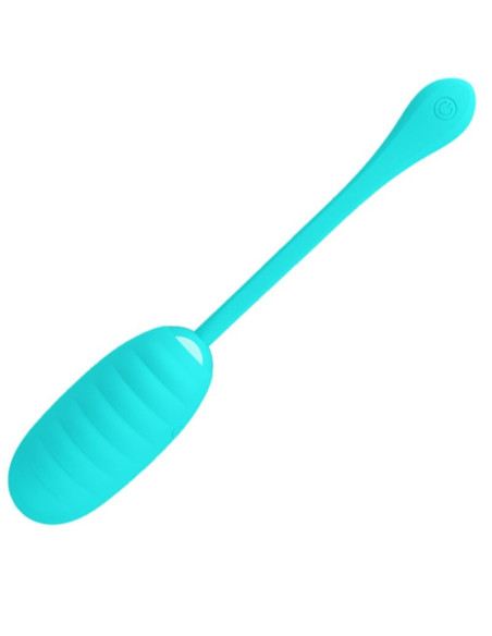 PRETTY LOVE - KIRK RECHARGEABLE VIBRATING EGG LIGHT GREEN