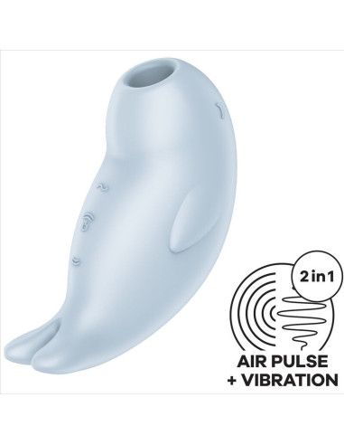 SATISFYER - UŽDARYSIU KLITORIO ČIULPĖJĄ