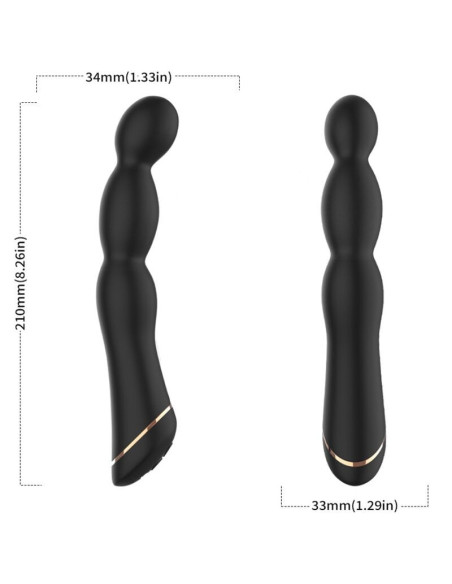 ARMONY - BAMBU VIBRATOR ADJUSTABLE BLACK