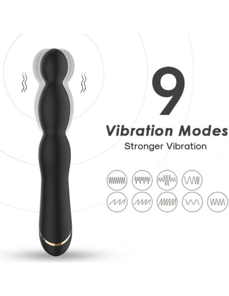ARMONY - BAMBU VIBRATOR ADJUSTABLE BLACK