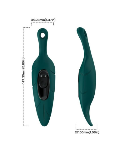 ARMONY - STIMULATOR and VIBRATOR LEAF GREEN
