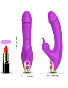 ARMONY - MEILĖS KLITORIO IR G-SPOT SIURBIMO VIOLETĖ