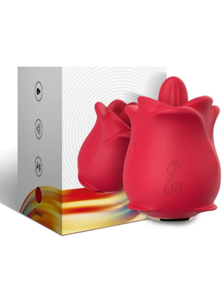 ARMONY - ROSE 10 MODES LICKING CLIT VIBRATOR RED