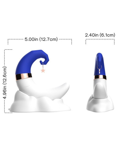 ARMONY - SWEETMOON CLITORIS and G-SPOT SUCTION BLUE
