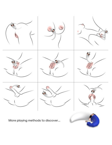 ARMONY - SWEETMOON CLITORIS and G-SPOT SUCTION BLUE