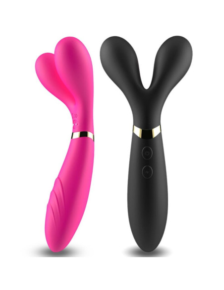ARMONY - Y-WAND MASSAGER and VIBRATOR DOUBLE HEAD BLACK