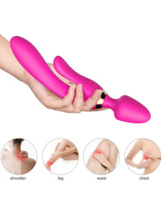 ARMONY - MASSAGER and VIBRATOR RABBIT FUCHSIA 2