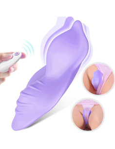 ARMONY - WHISPER DĖVĖJAMOS KELNAITĖS VIBRATORIUS SU NUOTOLINIO VALDYMO VALDYMU, VIOLETINĖS