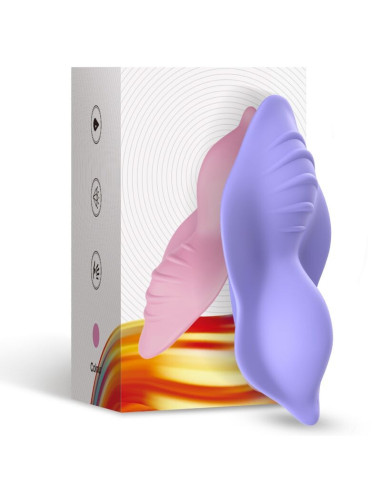 ARMONY - WHISPER DĖVĖJAMOS KELNAITĖS VIBRATORIUS SU NUOTOLINIO VALDYMO VALDYMU, VIOLETINĖS