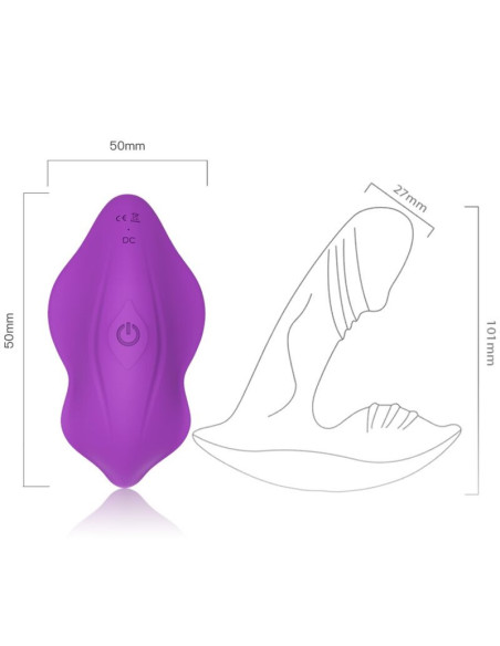 ARMONY - WHISTLE VIBRATOR INTRODUCIBLE REMOTE CONTROL PURPLE