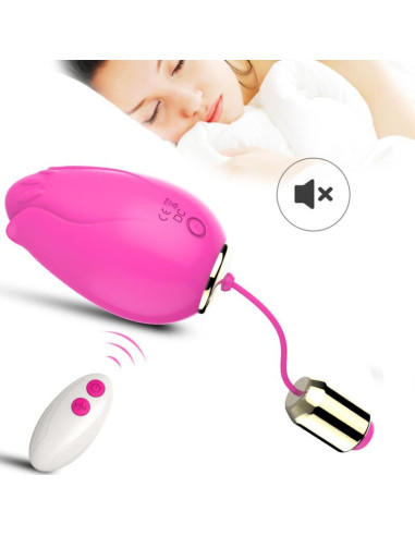 ARMONY - MANDALA EGG VIBRATOR G-SPOT REMOTE CONTROL FUCHSIA