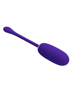 PRETTY LOVE - JULIUS WATERPROOF-RECHARGEABLE VIBRATING EGG PURPLE 2