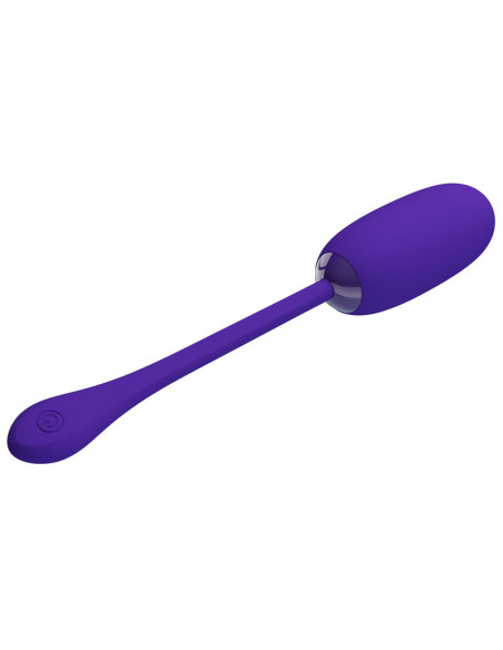 PRETTY LOVE – JULIUS VANDENIUI ATSPARUS ĮKRAUNAMASIS VIBRUOJAMAS KIAUŠINIS, VIOLETINIS