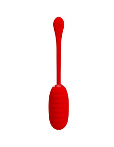 PRETTY LOVE - KIRK RECHARGEABLE VIBRATING EGG RED 2